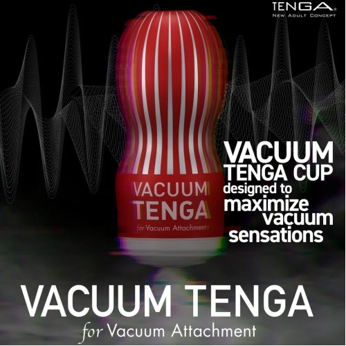 Вакуумный мастурбатор Tenga Vacuum Cup