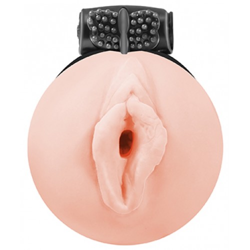 Мастурбатор с вибро-кольцом Satisfaction Magazine School mistress