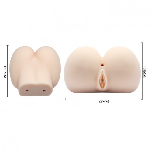 Попка и вагина с вибрацией