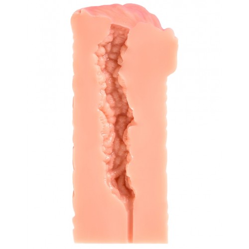 Мастурбатор реалистичный KOKOS ELEGANCE.003, TPR,телесный, 16 см