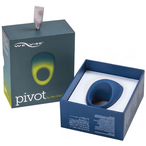 We-Vibe Pivot - перезаряжаемое эрекционное виброкольцо синее