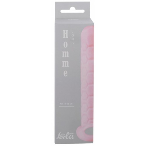 Фаллоудлинитель с кольцом Homme Pink Long  + 3 см 