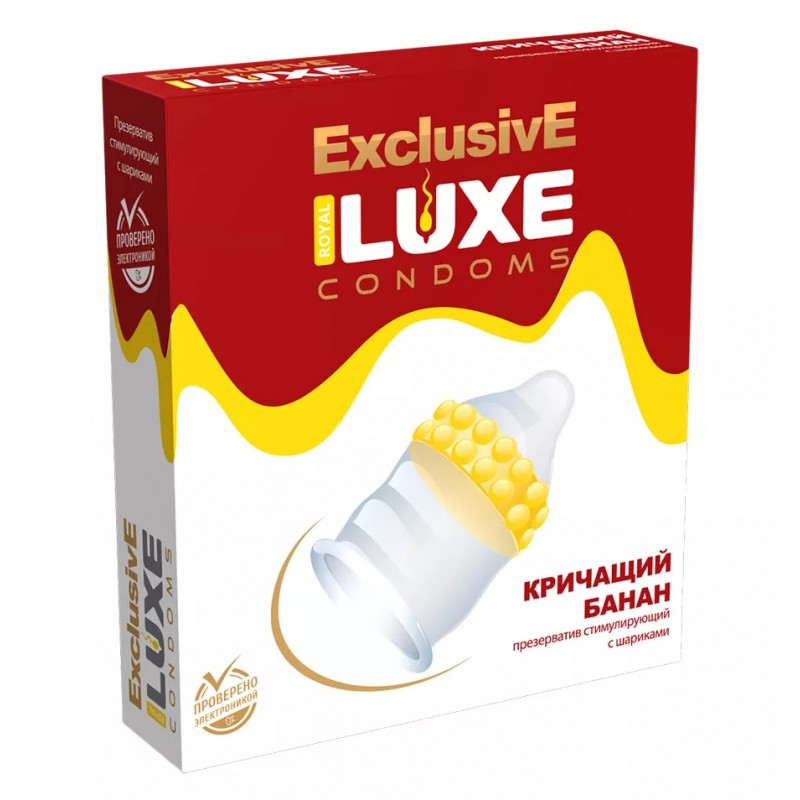 Презерватив Luxe Exclusive Кричащий Банан 1 шт