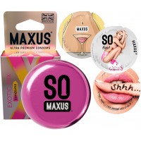 Презервативы в металлическом кейсе Maxus №3 Exotic Mix экзотический микс