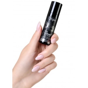 Гель для массажа ORGIE Sexy Vibe High Voltage с усиленным эффектом вибрации, 15 мл (иной угол)