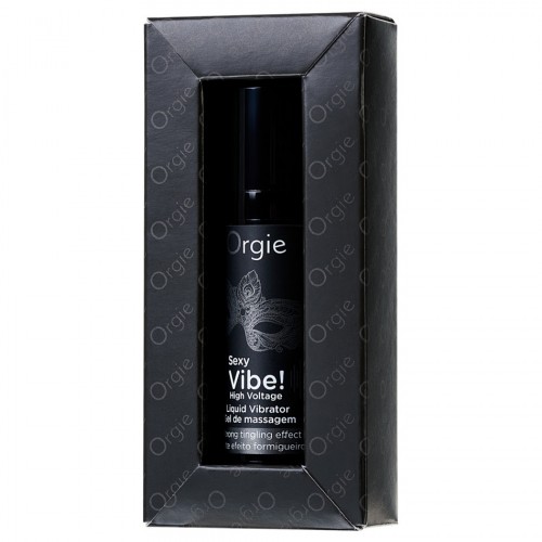 Гель для массажа ORGIE Sexy Vibe High Voltage с усиленным эффектом вибрации, 15 мл