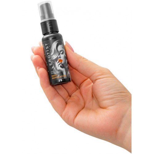 Съедобный гель Erotist SWEET PROVOCATION: LEMON AND CARAMEL ( со вкусом ЛИМОНА И КАРАМЕЛИ), 30мл