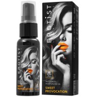 Съедобный гель Erotist SWEET PROVOCATION: LEMON AND CARAMEL ( со вкусом ЛИМОНА И КАРАМЕЛИ), 30мл