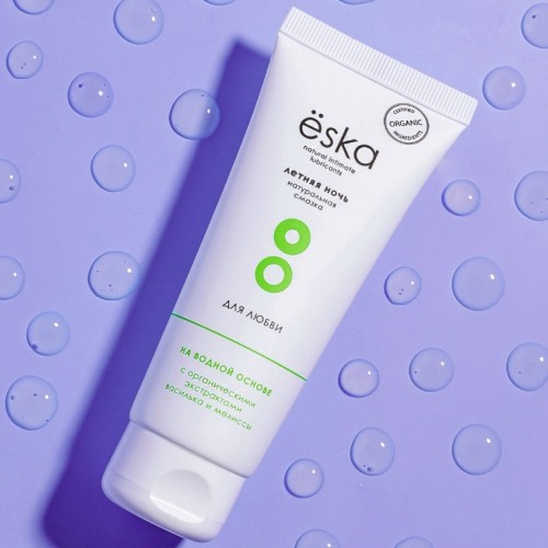 Ёska Летняя ночь натуральная интимная смазка с васильком и мелиссой 75 мл