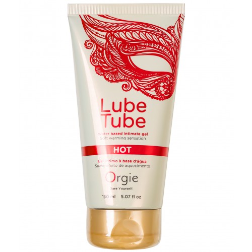 Интимный гель ORGIE LUBE TUBE HOT, водная основа, с разогревающим эффектом, 150 мл
