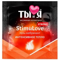 Пробник смазки с согревающим эффектом Stimulove Strong 4 гр