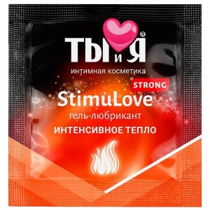 Пробник смазки с согревающим эффектом Stimulove Strong 4 гр