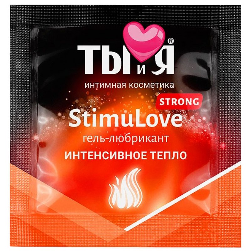 Пробник смазки с согревающим эффектом Stimulove Strong 4 гр