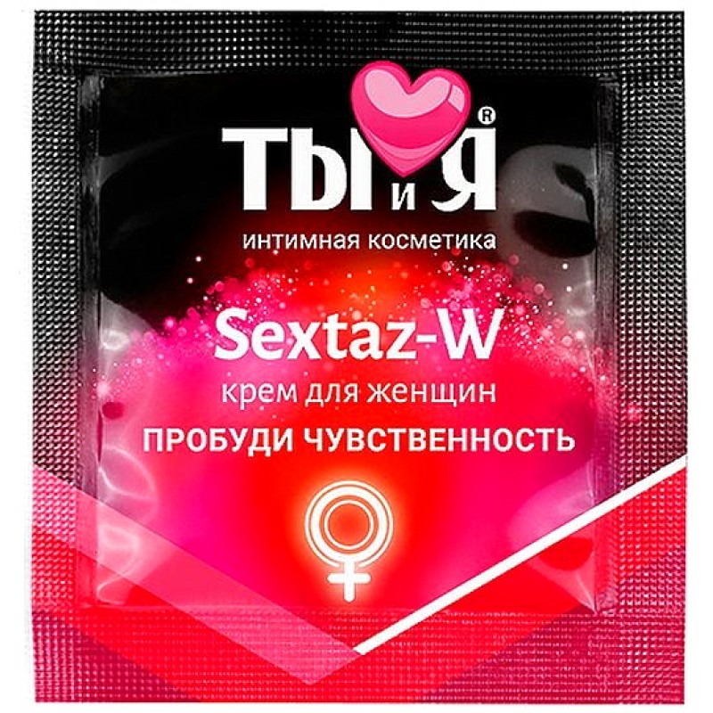 Крем для женщин Sextaz-W с согревающим эффектом 1,5 гр, пробник