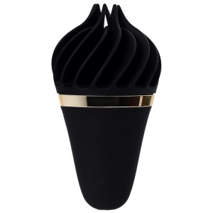 Вращающийся стимулятор Satisfyer Sweet Treat черный (иной угол)