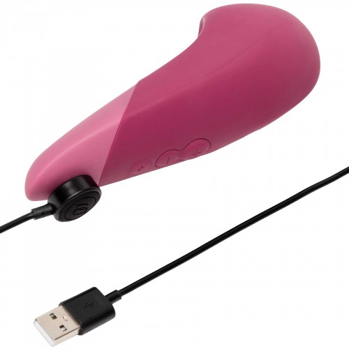 DEMO Клиторальный вибратор Womanizer Vibe темно-розовый
