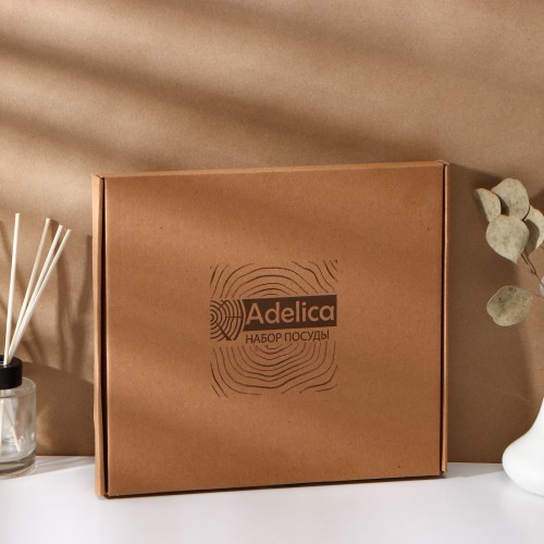 Деревянное блюдо для подачи в виде пениса Adelica 25 см