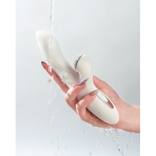 Вибратор с вакуумно-волновым стимулятором клитора Satisfyer Pro+ G-Spot