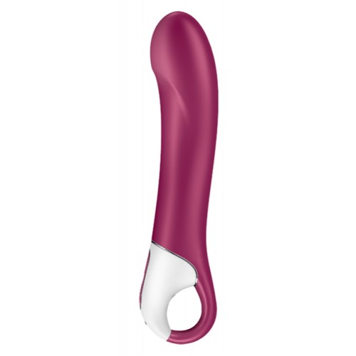 Смарт-вибратор с функцией нагрева Satisfyer Big Heat Connect App розовый