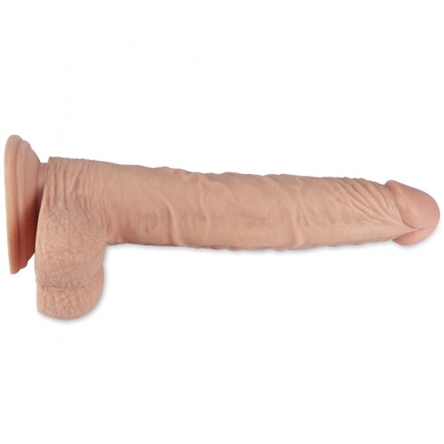 Вибратор с присоской Real Extreme 19,5 см телесный