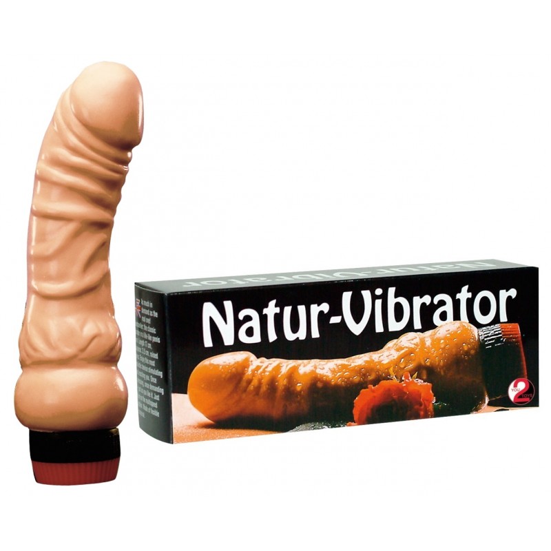 Реалистичный вибратор Naturvibrator 17 см
