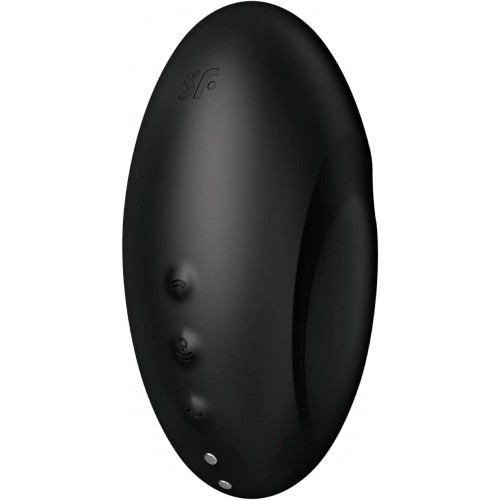 Вакуумно-волновой стимулятор клитора с вибрацией Satisfyer Vulva Lover 3 черный