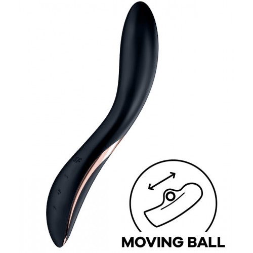 Вибратор для точки с функцией переминания G Satisfyer Rrrolling Explosion