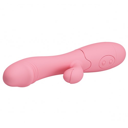 Вибратор  Snappy с 30 функциями вибрации  подзаряжаемый светло-розовый 