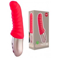 Низкочастотный универсальный вибратор 17см Fun Factory Semilino, Германия, оранжевый