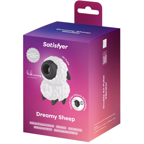 Вакуумно-волновой стимулятор клитора Satisfyer Dreamy Sheep