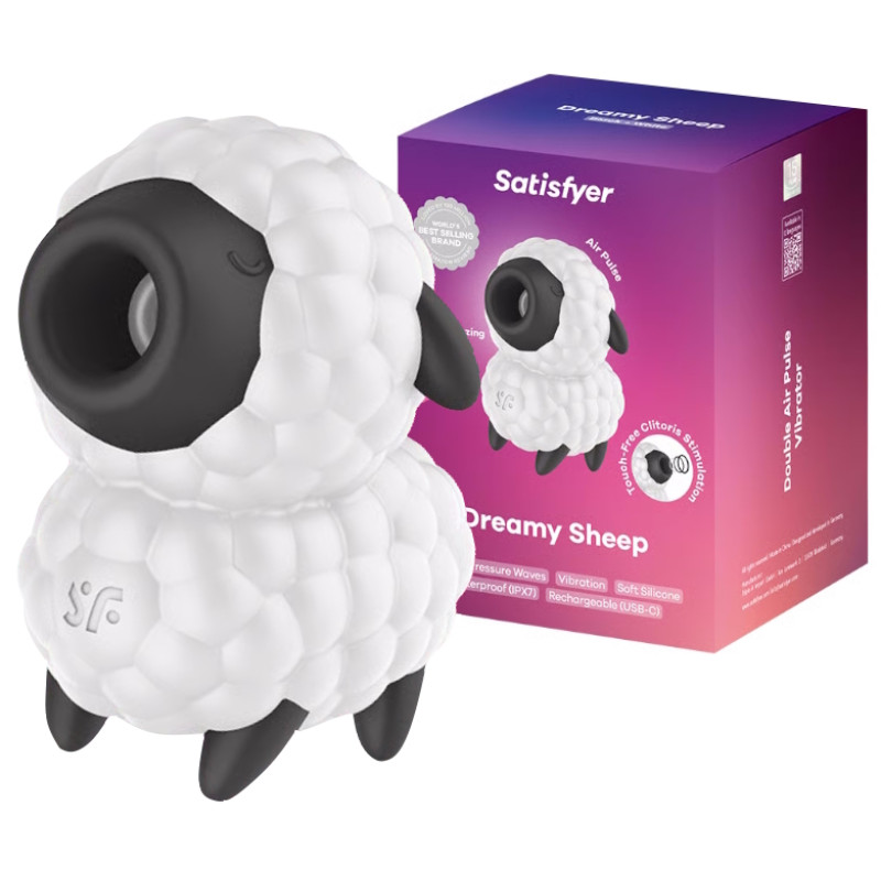 Вакуумно-волновой стимулятор клитора Satisfyer Dreamy Sheep