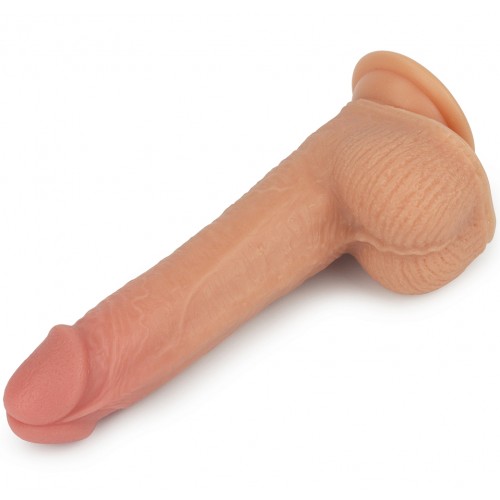 Реалистичный вибратор с ротацией на присоске Anthony