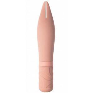 Перезаряжаемый вибростимулятор Universe Bobon’s Powerful Spear Beige Перезаряжаемый вибростимулятор Universe Bobon’s Powerful Spear Beige (иной угол)