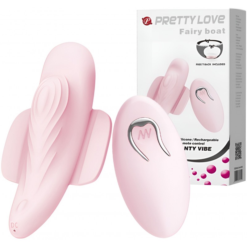 Трусики со стимулятором клитора Fairy Boat на дистанционном управлении