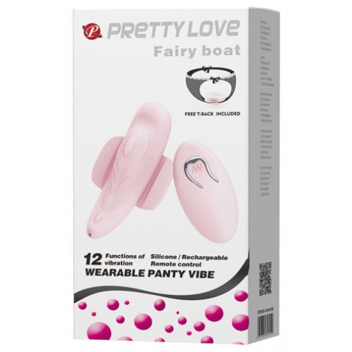Трусики со стимулятором клитора Fairy Boat на дистанционном управлении