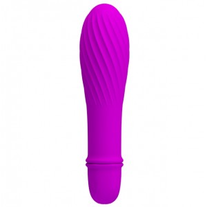 Пурпурный вибро-стимулятор Jonathan (иной угол)
