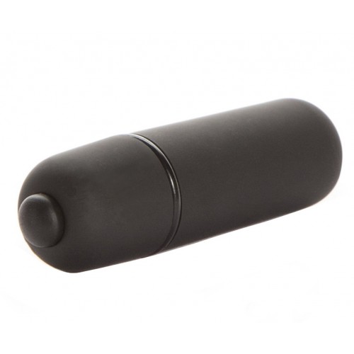 Черная вибропуля с 10 режимами вибрации X-Basic Lovetoy