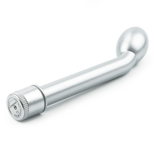 Серебристый вибро-стимулятор iWhizz Probe