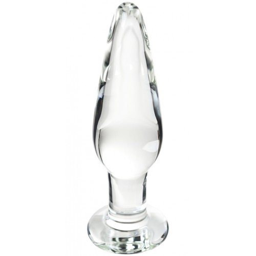 Набор анальных втулок Sexus Glass, стекло, прозрачный, 14/12,5/12 см, Ø 4/3,5/3 см
