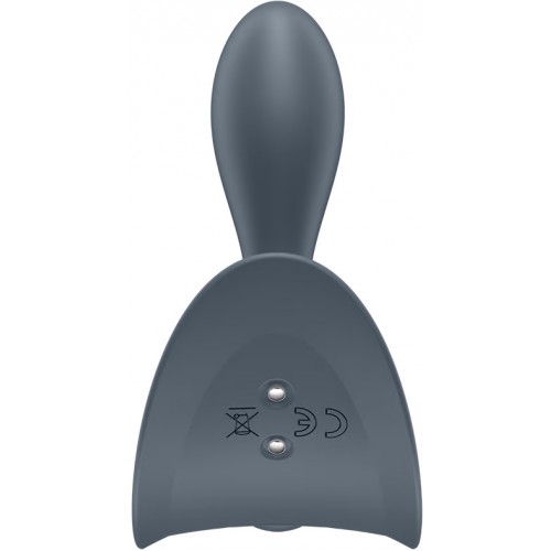 Анальная вибровтулка Satisfyer Booty Absolute Beginners 2, серый, 3,5 см