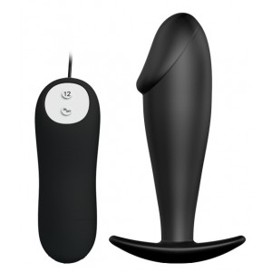 Анальная втулка Anal Stimulation с проводным пультом управления (иной угол)