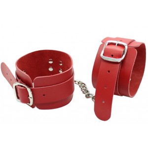 Наручники мягкие красные
