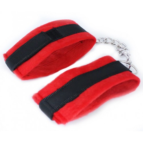 БДСМ набор из 5 предметов черно-красный