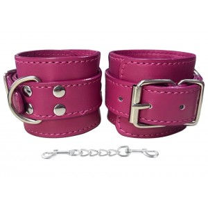 Наручники малиновые  (иной угол)
