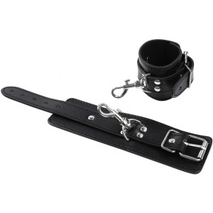 Классические черные поножи (иной угол)