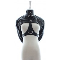 БДСМ смирительный жакет чёрного цвета