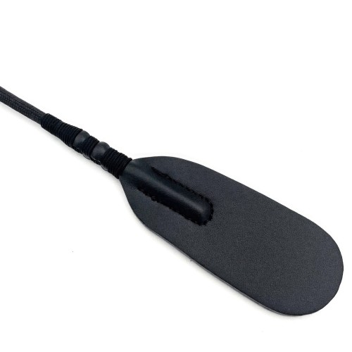 Стек-тиклер черный с черно-красными перьями 49 см