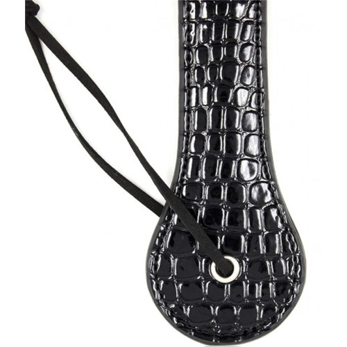 Пэдл-шлепалка черный с заклепками