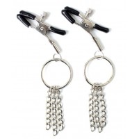 Зажимы для сосков с кольцами и цепочками