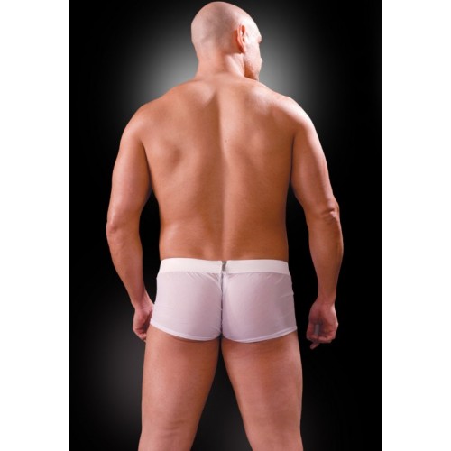Мужские боксеры на молнии Fetish White Hot L/XL